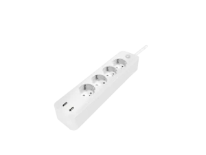 ANTIK smart predlžovací kábel 4-zásuvkový + 2 USB