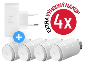 ANTIK Smart Pack 4x termostatická hlavica 1x gateway