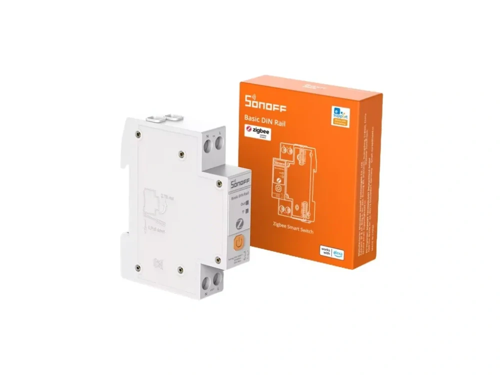 Sonoff Basic DIN Rail ZB1GSP – Zigbee relé 32A