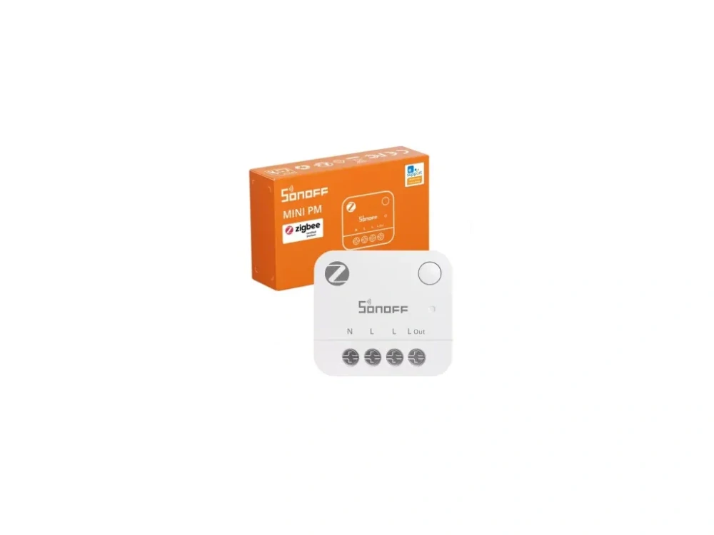 Sonoff MINI PM-ZB1GP – Zigbee merač spotreby 16A