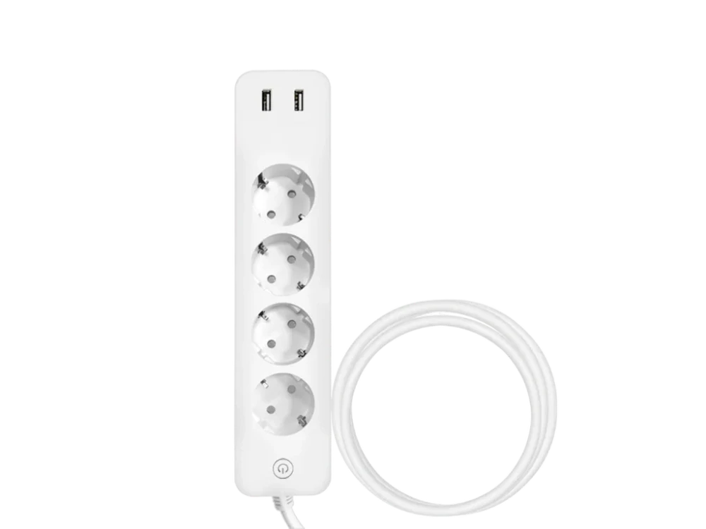 ANTIK smart predlžovací kábel 4-zásuvkový + 2 USB