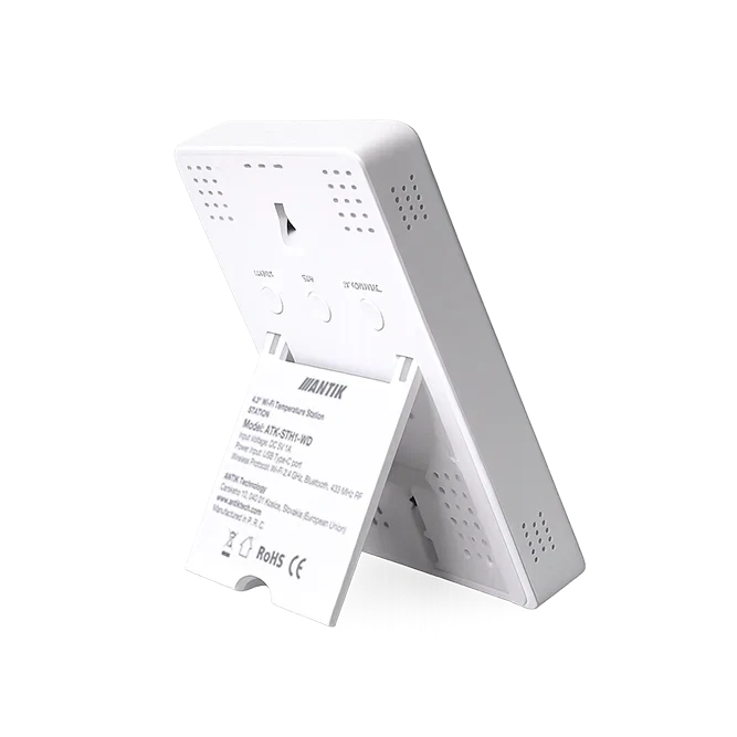 ANTIK Smart 4.3" Wi-Fi jednotka na meranie teploty a vlhkosti