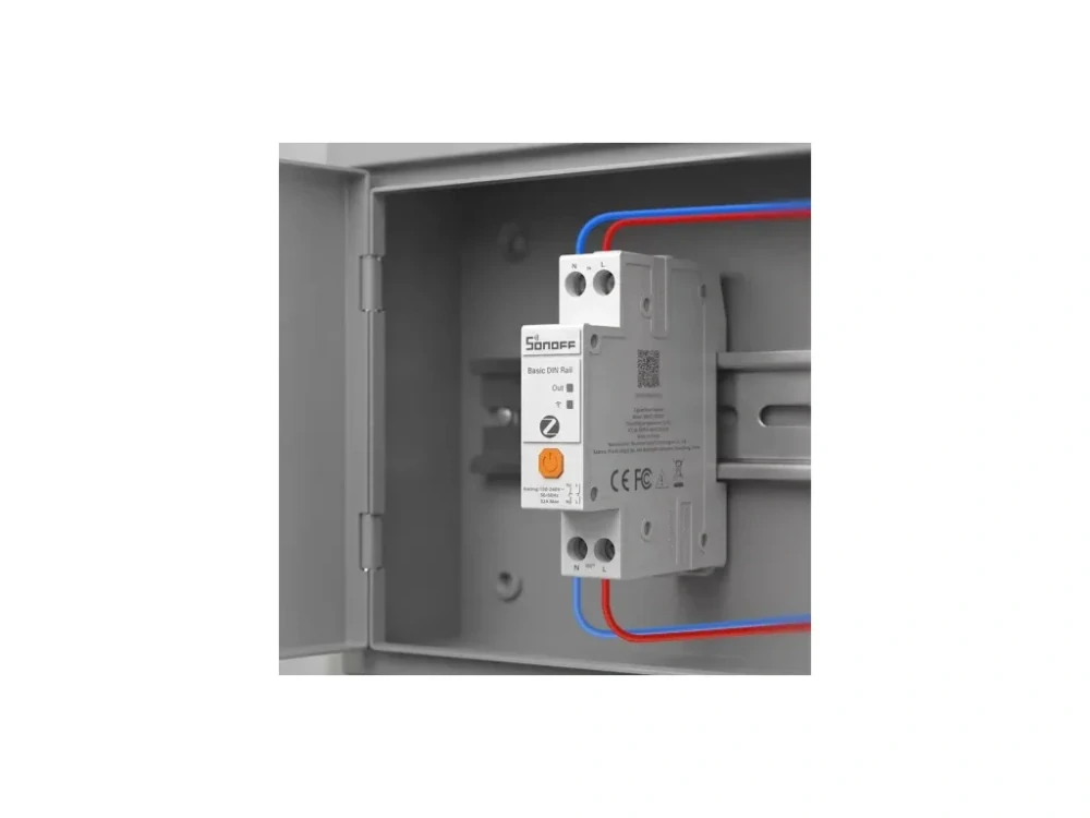 Sonoff Basic DIN Rail ZB1GSP – Zigbee relé 32A