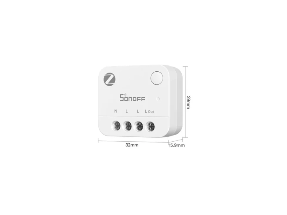 Sonoff MINI PM-ZB1GP – Zigbee merač spotreby 16A