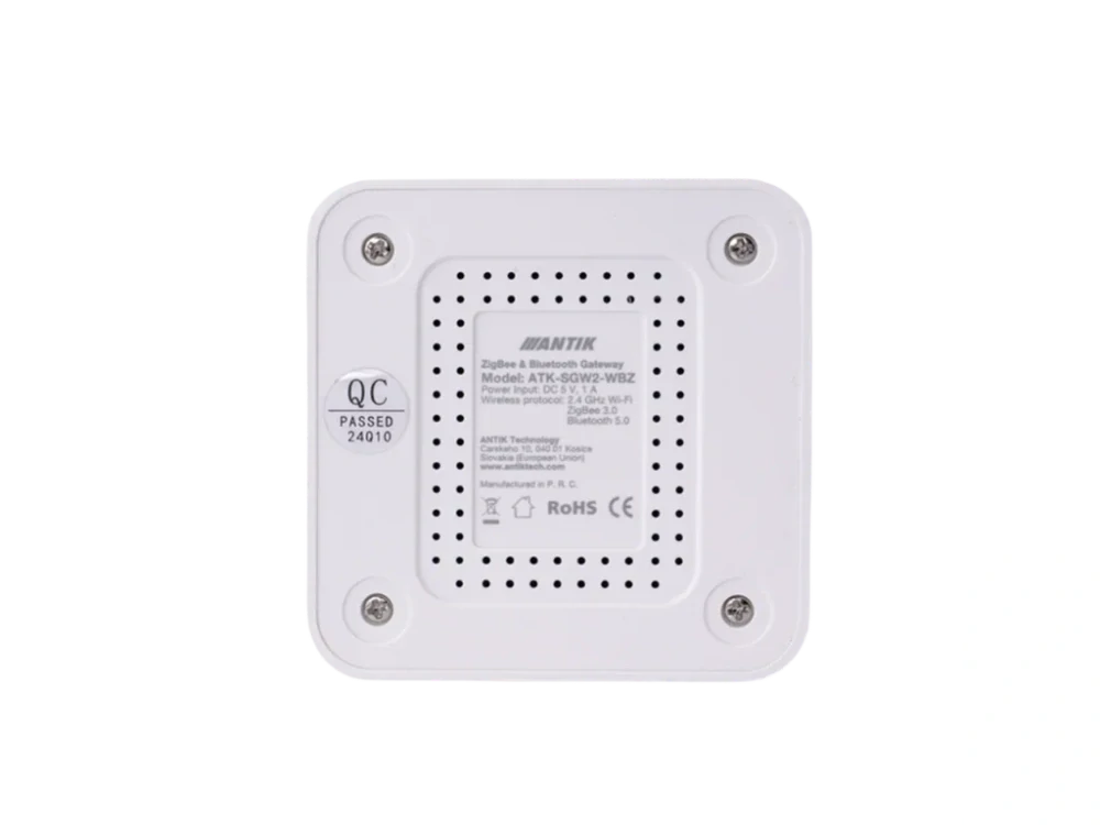 ANTIK Smart Bezdrôtová brána (Gateway) Zigbee 3.0 + Bluetooth BLE 5.0