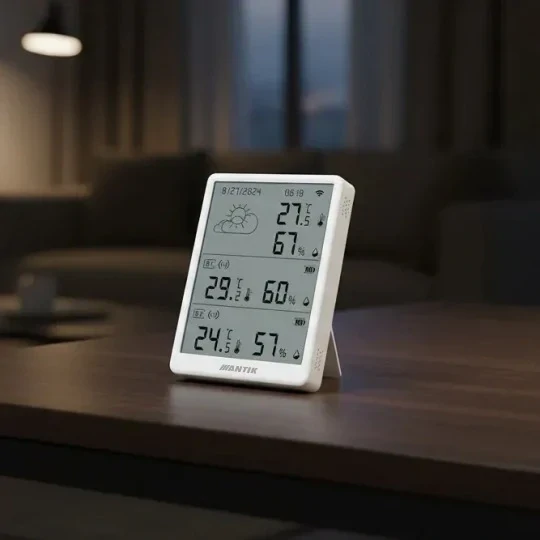 ANTIK Smart 4.3" Wi-Fi jednotka na meranie teploty a vlhkosti